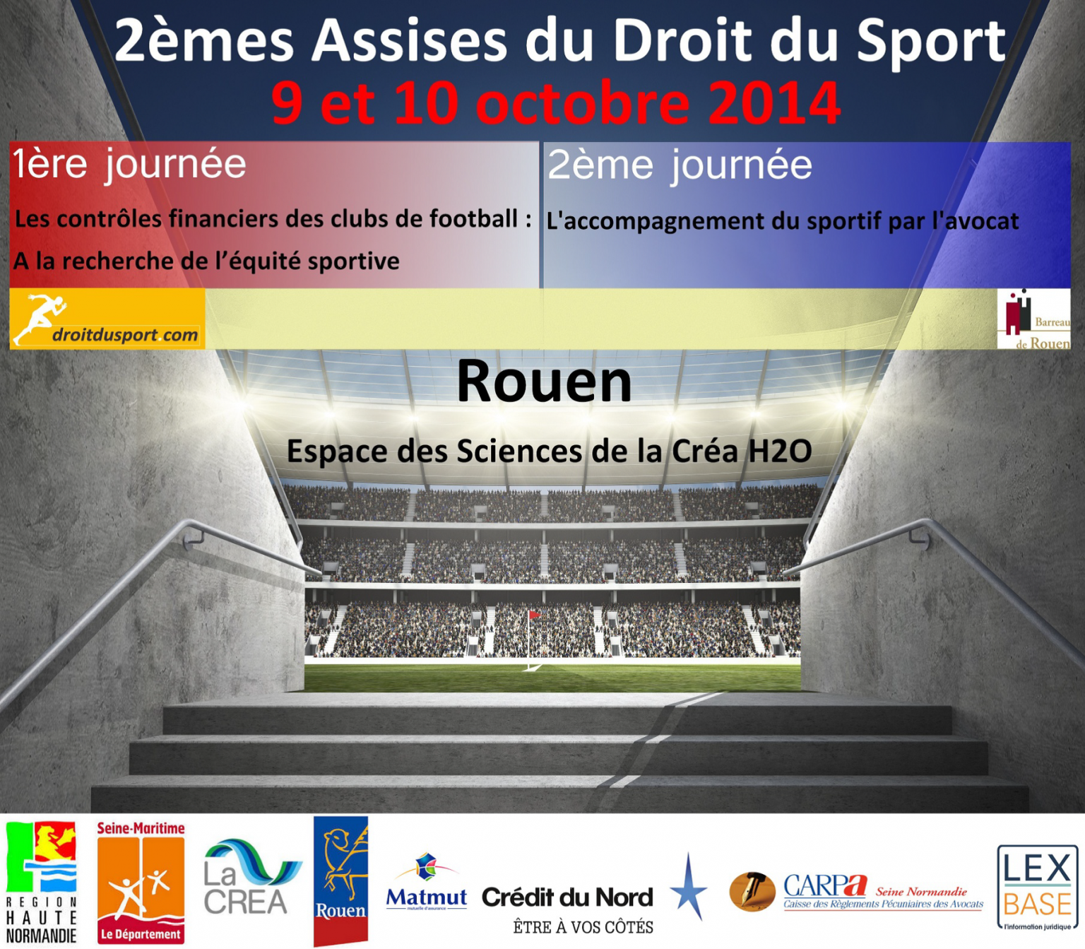 Assises du droit du sport - Rouen 9 -10 octobre 2014