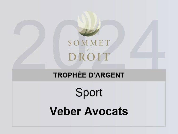 Veber Avocats remporte le Trophée d'argent en Droit du sport au Sommet du droit organisé par Décideurs Juridiques