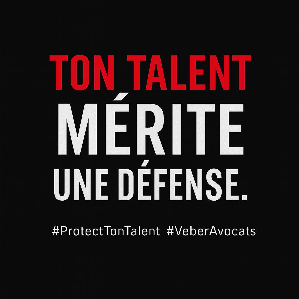 Ton talent mérite une défense !